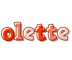Olette paint logo