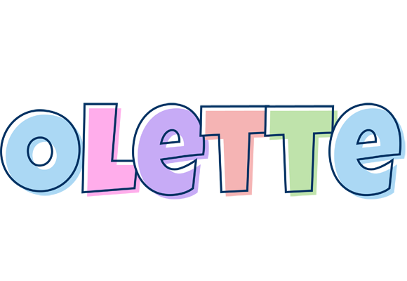 Olette pastel logo