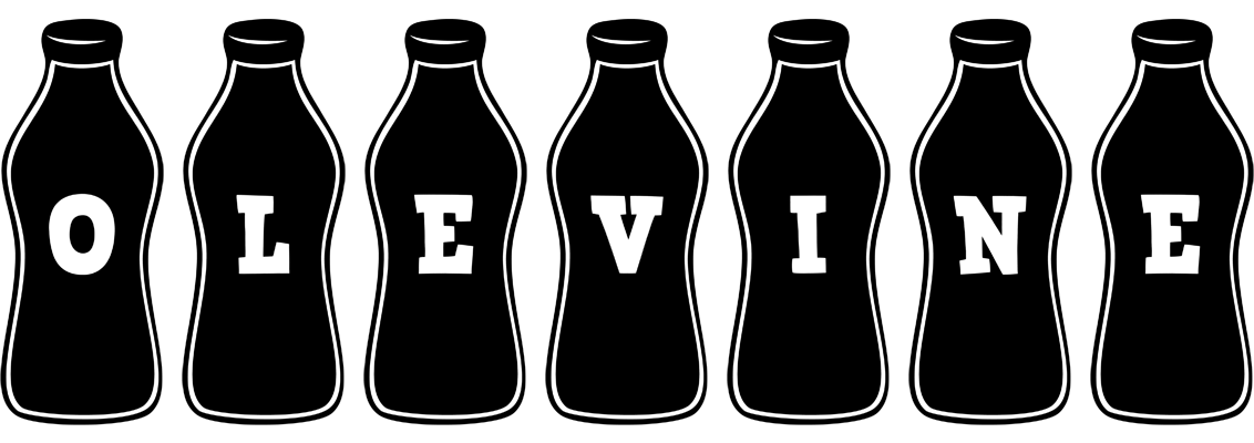 Olevine bottle logo
