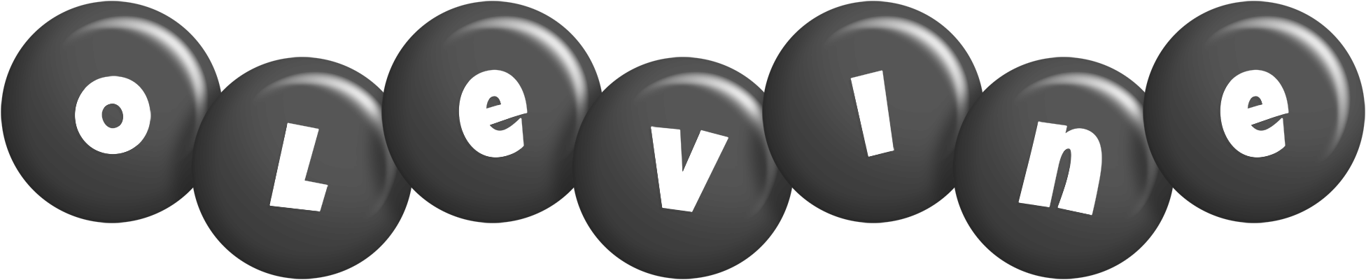 Olevine candy-black logo