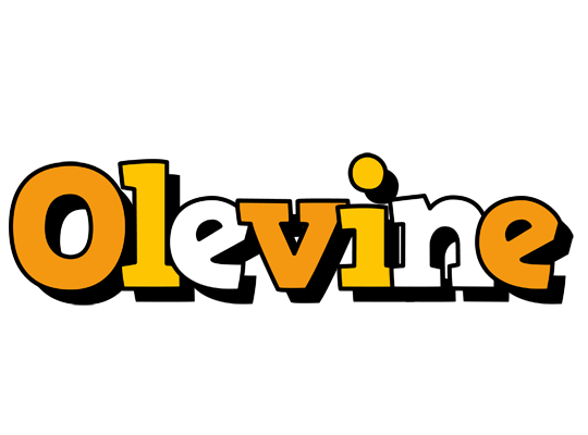 Olevine cartoon logo