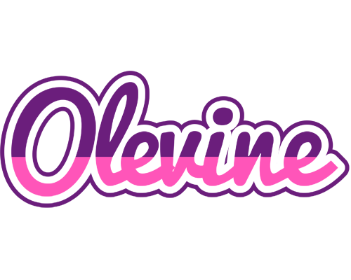 Olevine cheerful logo
