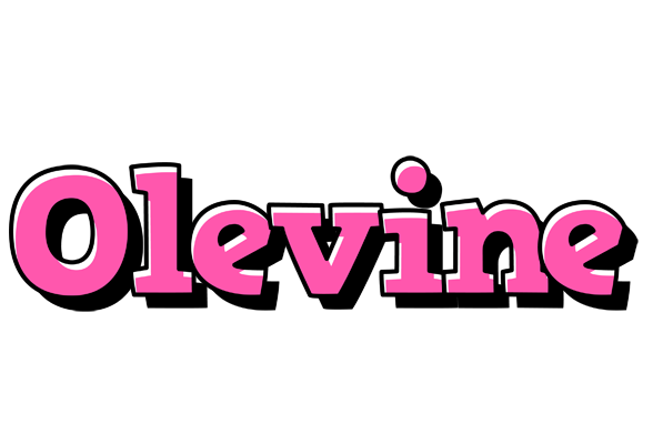 Olevine girlish logo