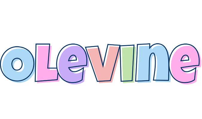Olevine pastel logo