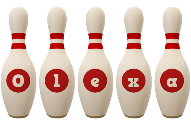 Olexa bowling-pin logo