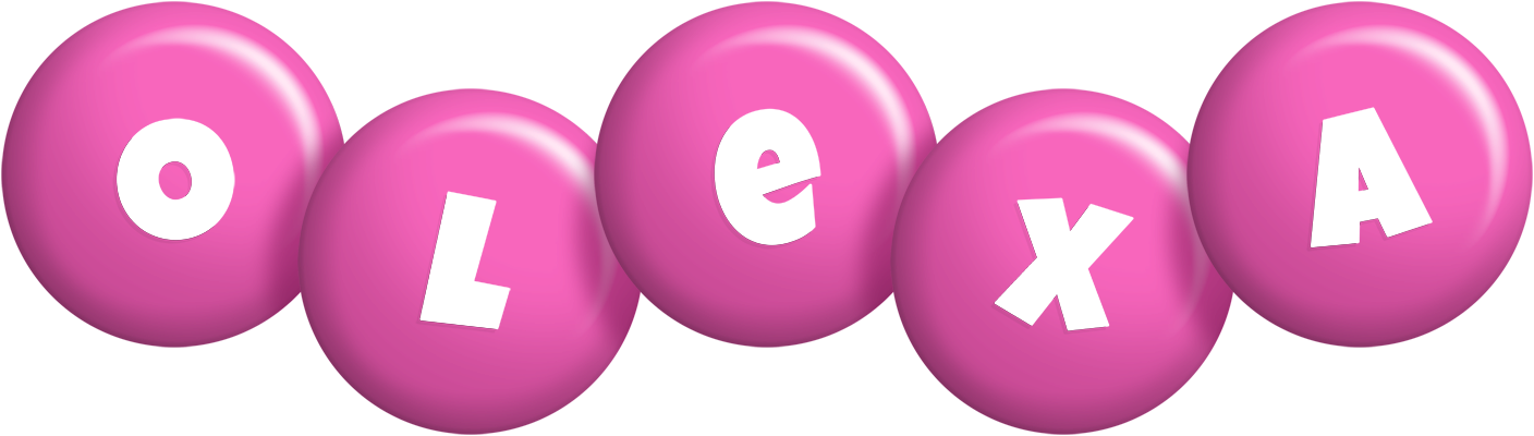 Olexa candy-pink logo