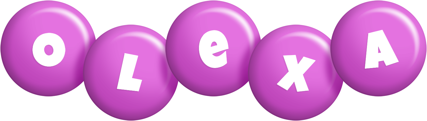 Olexa candy-purple logo