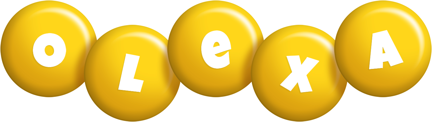 Olexa candy-yellow logo