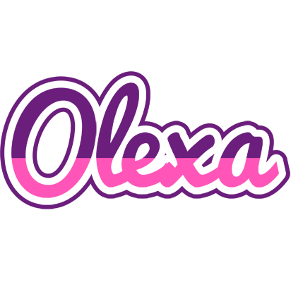 Olexa cheerful logo