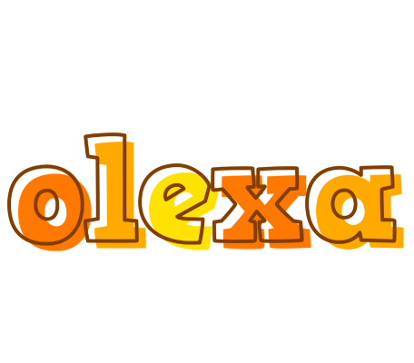 Olexa desert logo