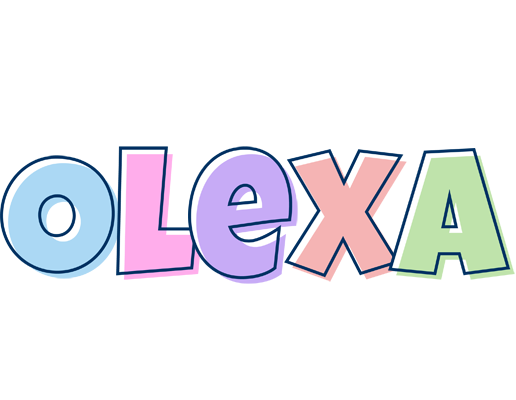 Olexa pastel logo