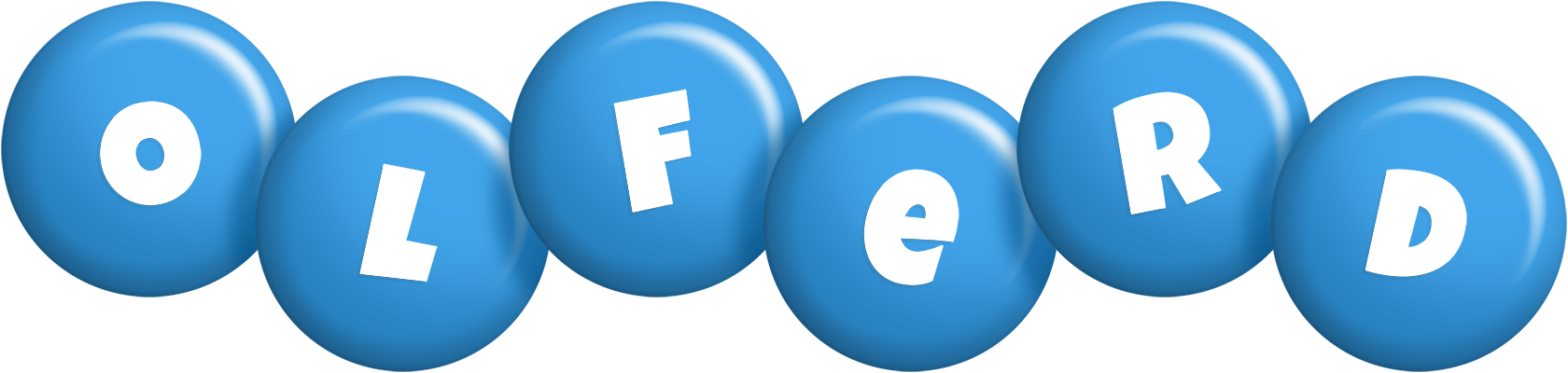 Olferd candy-blue logo