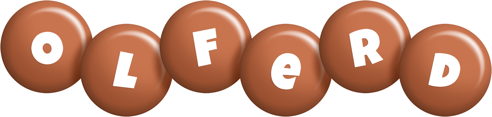 Olferd candy-brown logo