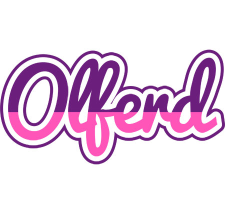 Olferd cheerful logo