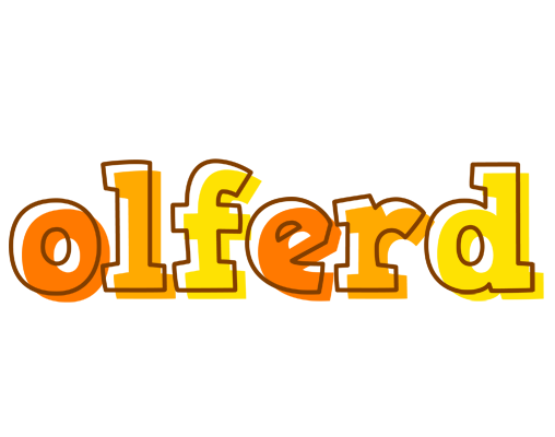 Olferd desert logo