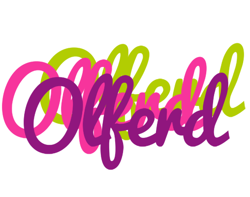 Olferd flowers logo