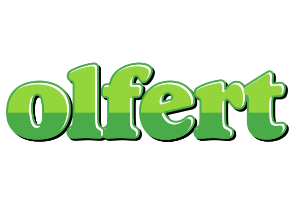 Olfert apple logo