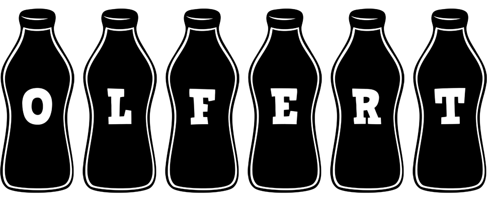 Olfert bottle logo