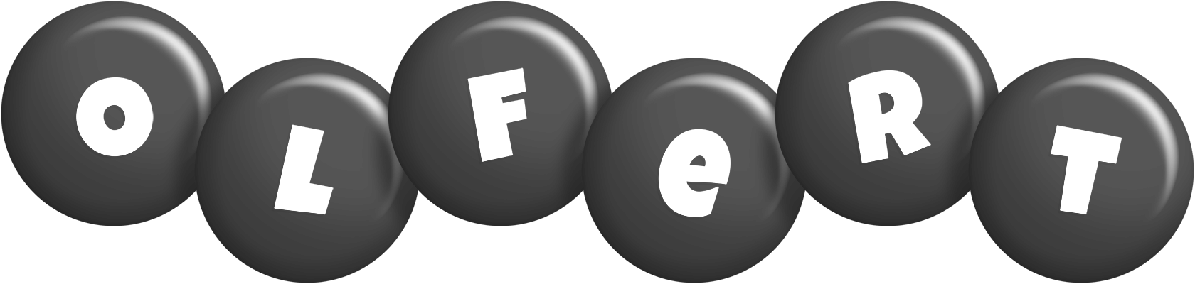 Olfert candy-black logo