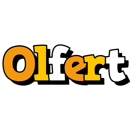 Olfert cartoon logo