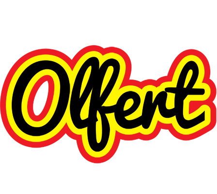 Olfert flaming logo