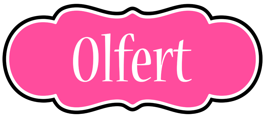 Olfert invitation logo