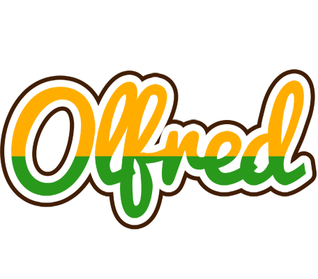 Olfred banana logo