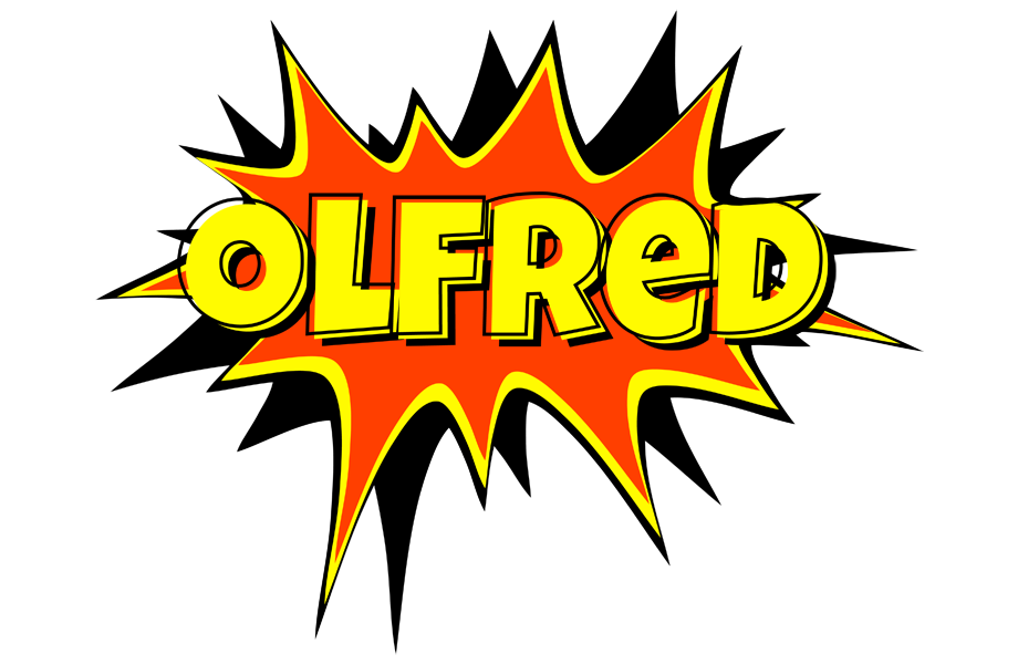 Olfred bazinga logo