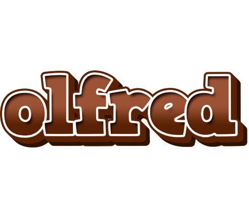 Olfred brownie logo