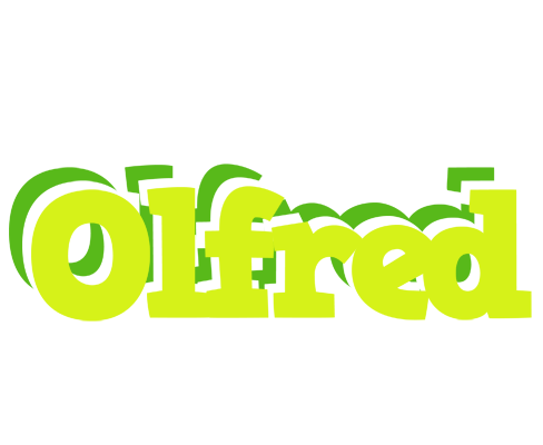 Olfred citrus logo