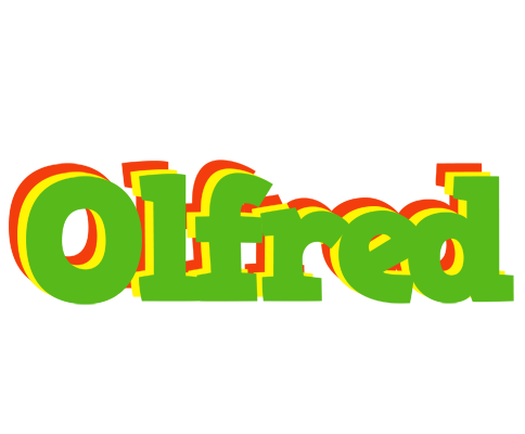 Olfred crocodile logo