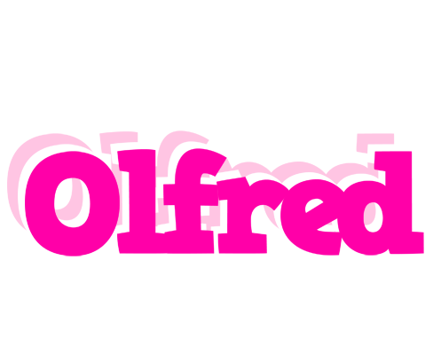 Olfred dancing logo