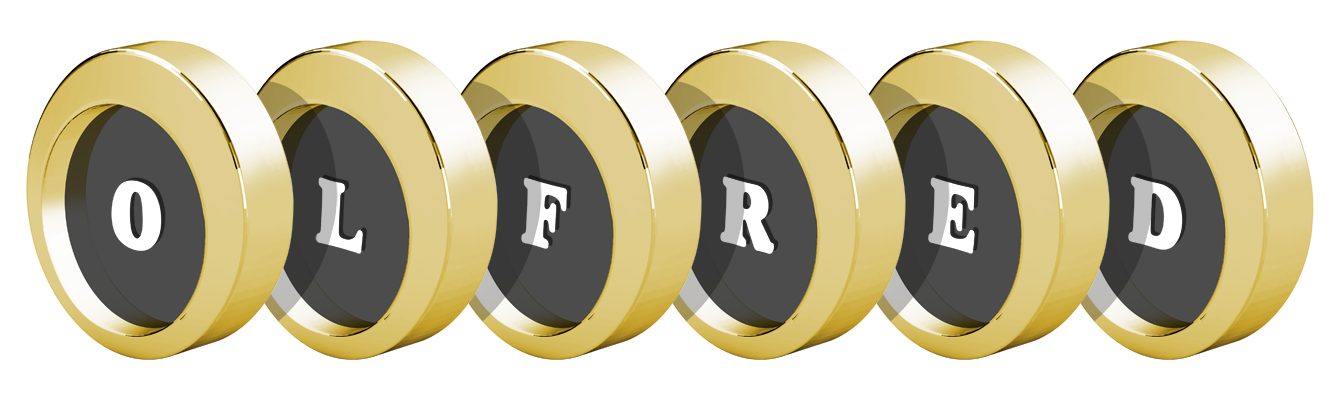 Olfred gold logo