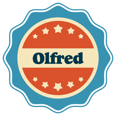 Olfred labels logo