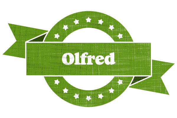 Olfred natural logo