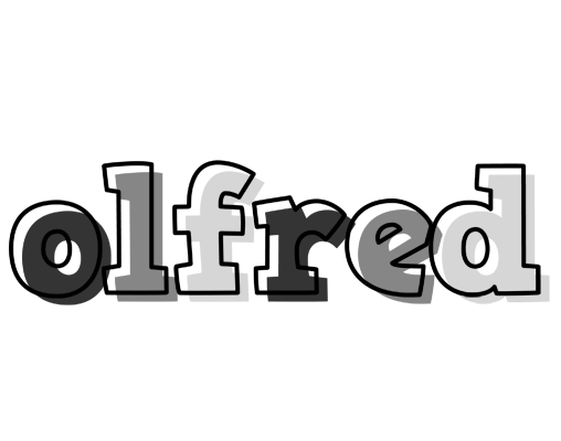 Olfred night logo