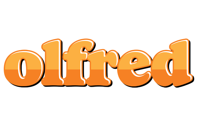 Olfred orange logo