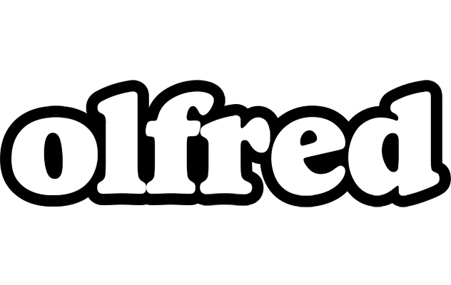 Olfred panda logo