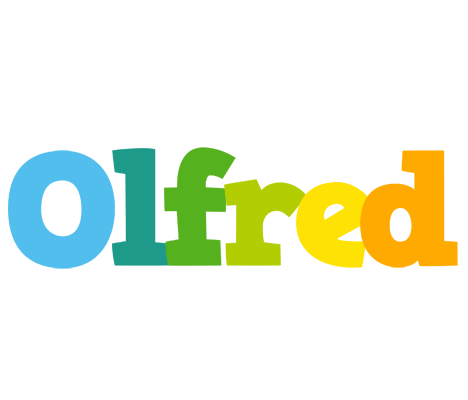 Olfred rainbows logo