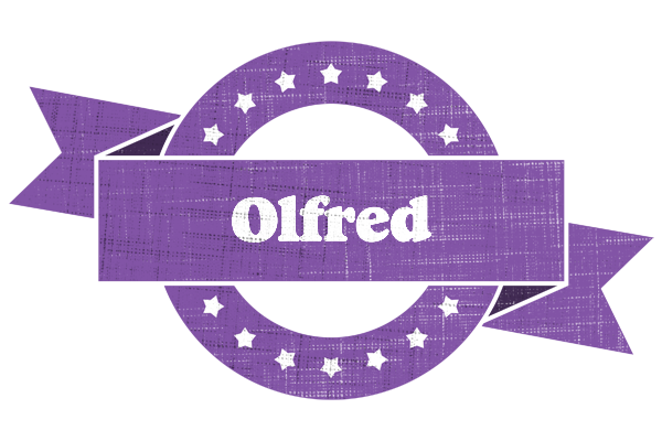 Olfred royal logo