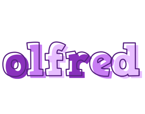 Olfred sensual logo