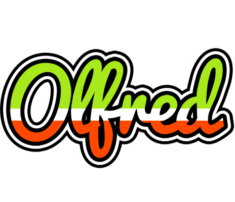Olfred superfun logo