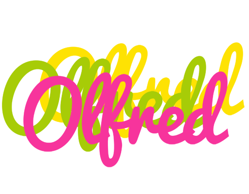 Olfred sweets logo