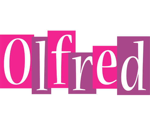 Olfred whine logo