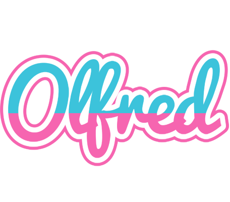Olfred woman logo