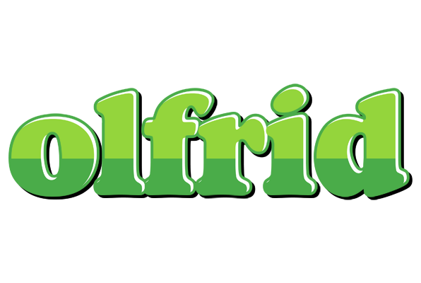 Olfrid apple logo
