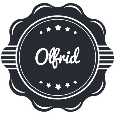 Olfrid badge logo