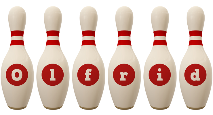 Olfrid bowling-pin logo