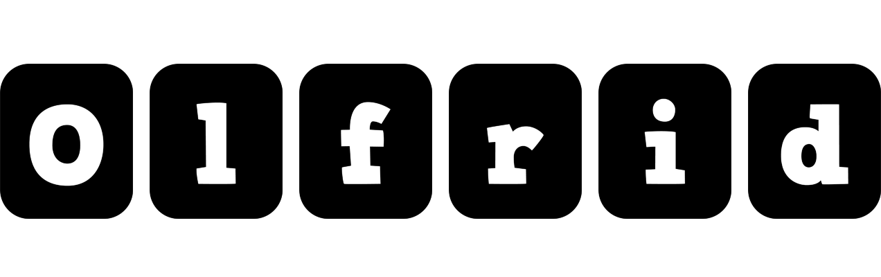 Olfrid box logo