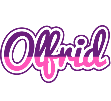 Olfrid cheerful logo